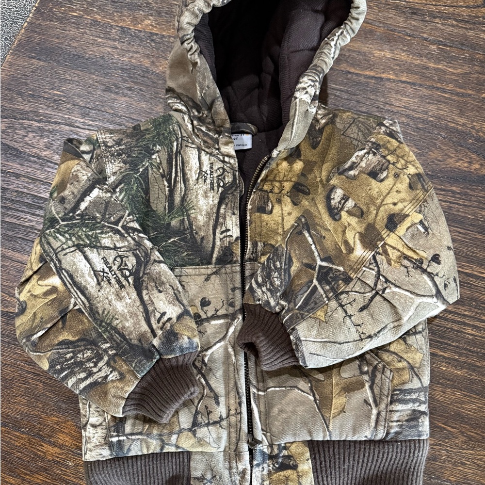 Carhartt Quilted Camo Jacket